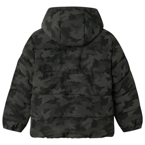 Name It Παιδικό μπουφάν Camouflage Puffer Jacket